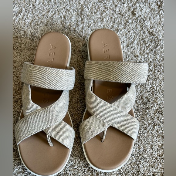 Aerosoles Ilona Women's Wedge‎ Sandals Sz 7.5 - Picture 3 of 9